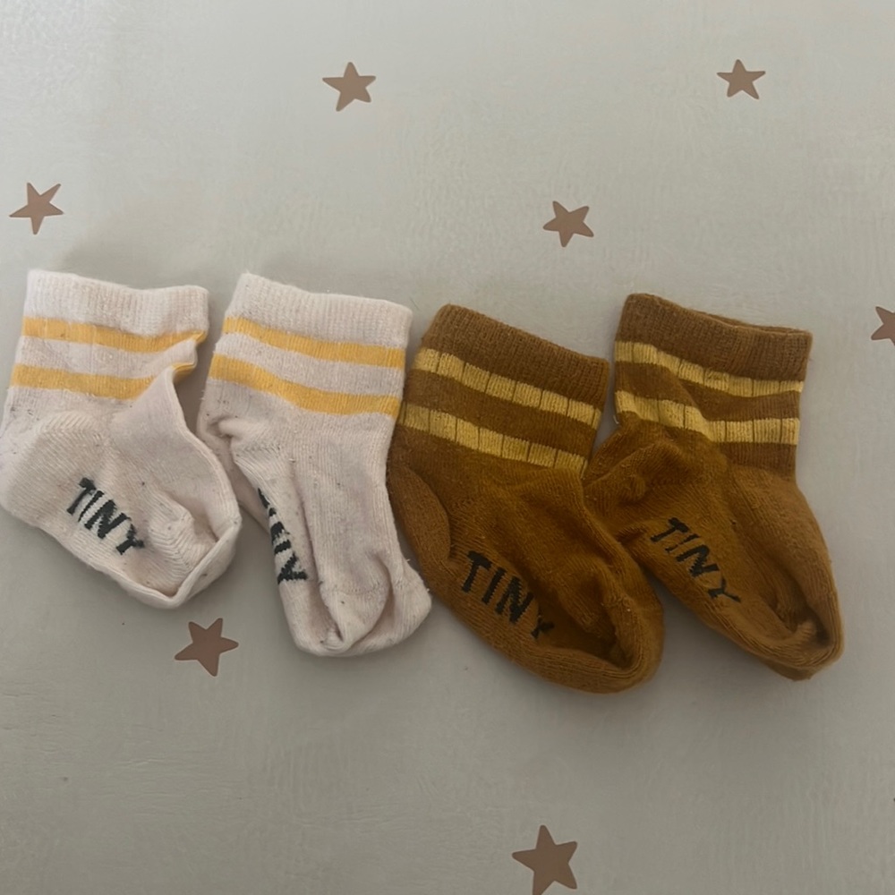 Tiny cottons infant socks 0-6 months